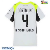 Borussia Dortmund Nico Schlotterbeck #4 Bortedrakt Dame 2025-26 Kortermet